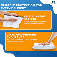 CRAE Temper Proof Courier Polybags 60 Micron for Shipping/Packing |