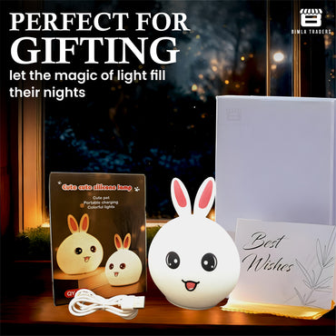 Rabbit LED Lamp for Kids, Teens, Girls, Boys & Baby Room Decor