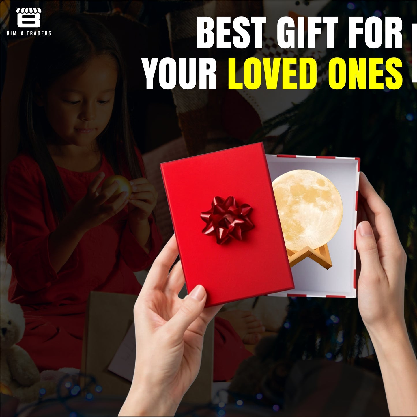 Bimla Traders Night Light for Kids, Valentine Gift for Girlfriend, Birthday Gifts