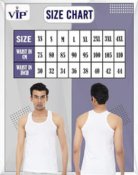 VIP Men Regular Fit Vest Pack of 2