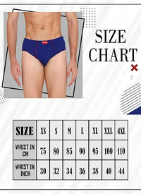 VIP Frenchie Plus Men's Cotton Brief (Pack of 6)