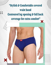 VIP Frenchie Plus Men's Cotton Brief (Pack of 6)