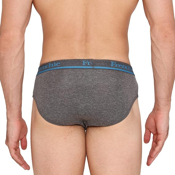 VIP Frenchie Outer Elastic Men's Cotton Briefs (Pack of 6)