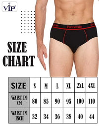 VIP Frenchie Pro Cotton Briefs - Assorted Pack of 3