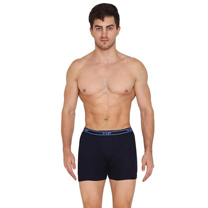 VIP Ultima Men's Cotton Interlock-(Pack of 3)- Trunks for Men