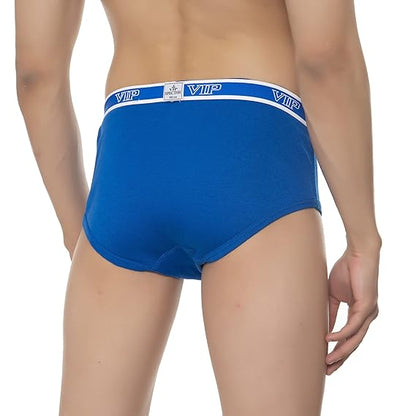 VIP Men's Cotton Brief - Pack of 5 ASSORTED