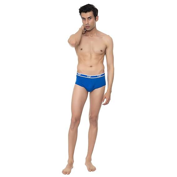 VIP Men's Cotton Brief - Pack of 5 ASSORTED