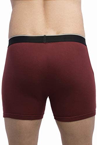 VIP Men's Regal Collection 100% Cotton 1x1 Rib Trunk (Pack of 3)