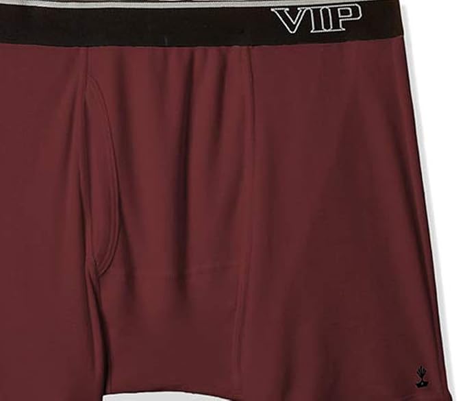 VIP Men's Regal Collection 100% Cotton 1x1 Rib Trunk (Pack of 3)