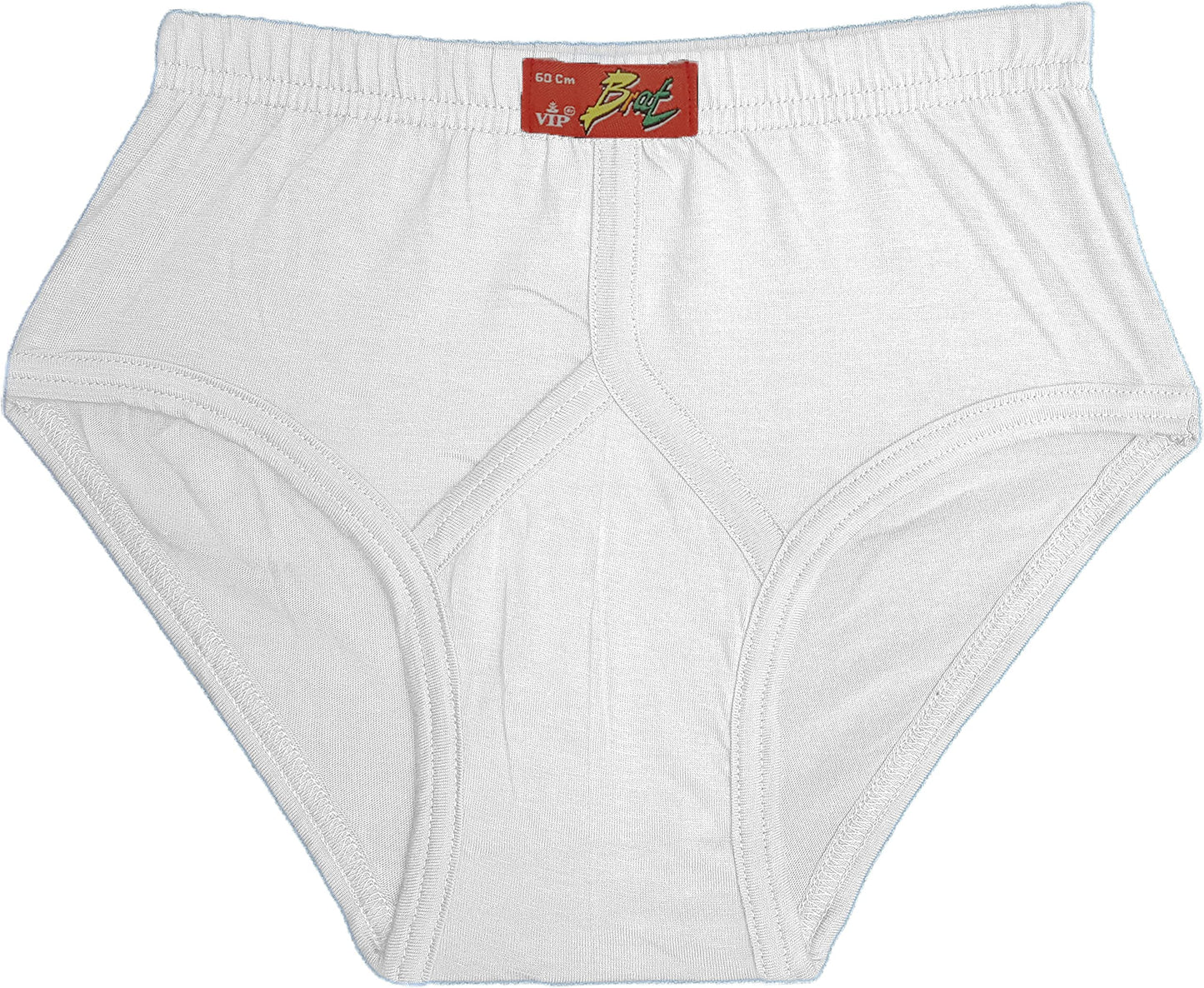 VIP Brat Boys 100% Cotton Stylish Briefs - Pack of 6