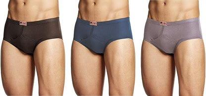 VIP Gold Y-Front Men's 100% Cotton Brief - Pack of 3