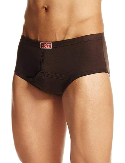 VIP Gold Y-Front Men's 100% Cotton Brief - Pack of 3