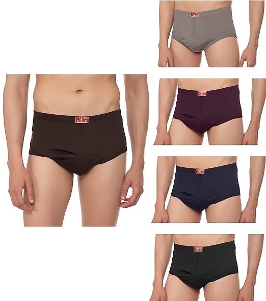 VIP Gold Y-Front Men's 100% Cotton Brief - Pack of 5