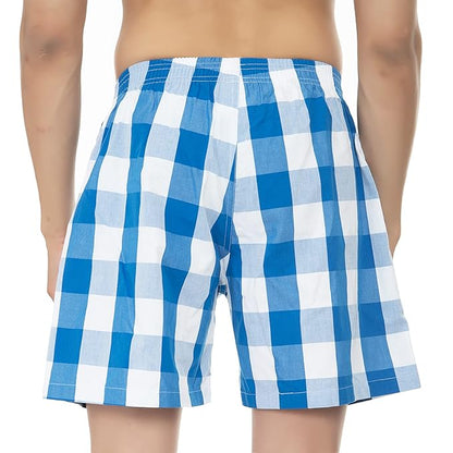 VIP Men's Cotton Boxer Shorts with Side Pockets (Pack of 2)