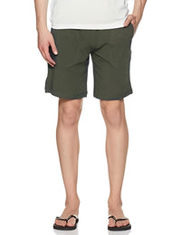 FCUK Mens Causal 3 Pockets Solid Shorts