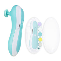 BTfash Baby Nail Trimmer with Grinding Heads, Electric Nail File for Newborns, Infants & Toddlers, Gentle & Safe Nail Care Kit, Quiet Operation, Baby Manicure Set.
