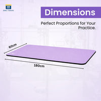 Bimla Traders Premium TPE Yoga Mat for Women & Men | Anti-Slip Exercise & Gym Mat for Home Workouts | Lightweight & Durable