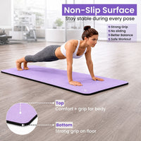 Bimla Traders Premium TPE Yoga Mat for Women & Men | Anti-Slip Exercise & Gym Mat for Home Workouts | Lightweight & Durable