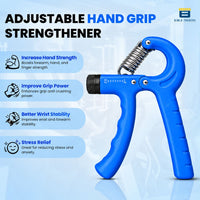 Bimla Traders Advanced Hand Grip Exerciser with Counter – Heavy-Duty 60 KG Forearm & Wrist Strength Trainer