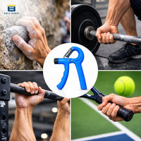 Bimla Traders Advanced Hand Grip Exerciser with Counter – Heavy-Duty 60 KG Forearm & Wrist Strength Trainer