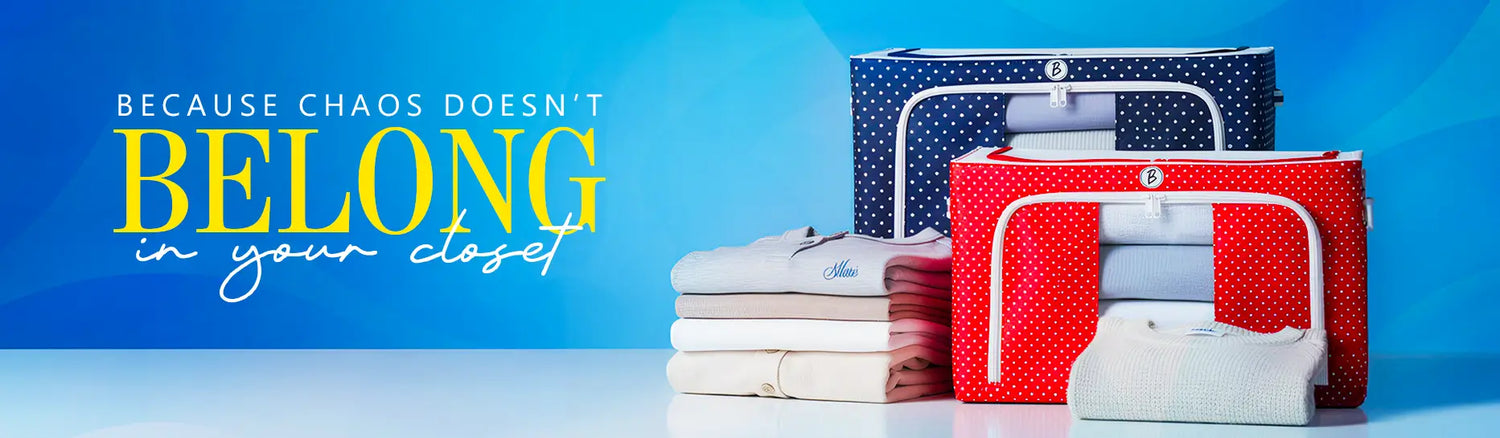 Wardrobe Storage Organiser  Containers