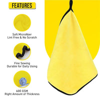 Bimla Traders Microfiber Cleaning Cloth, Highly Absorbent,Lint and Streak Free