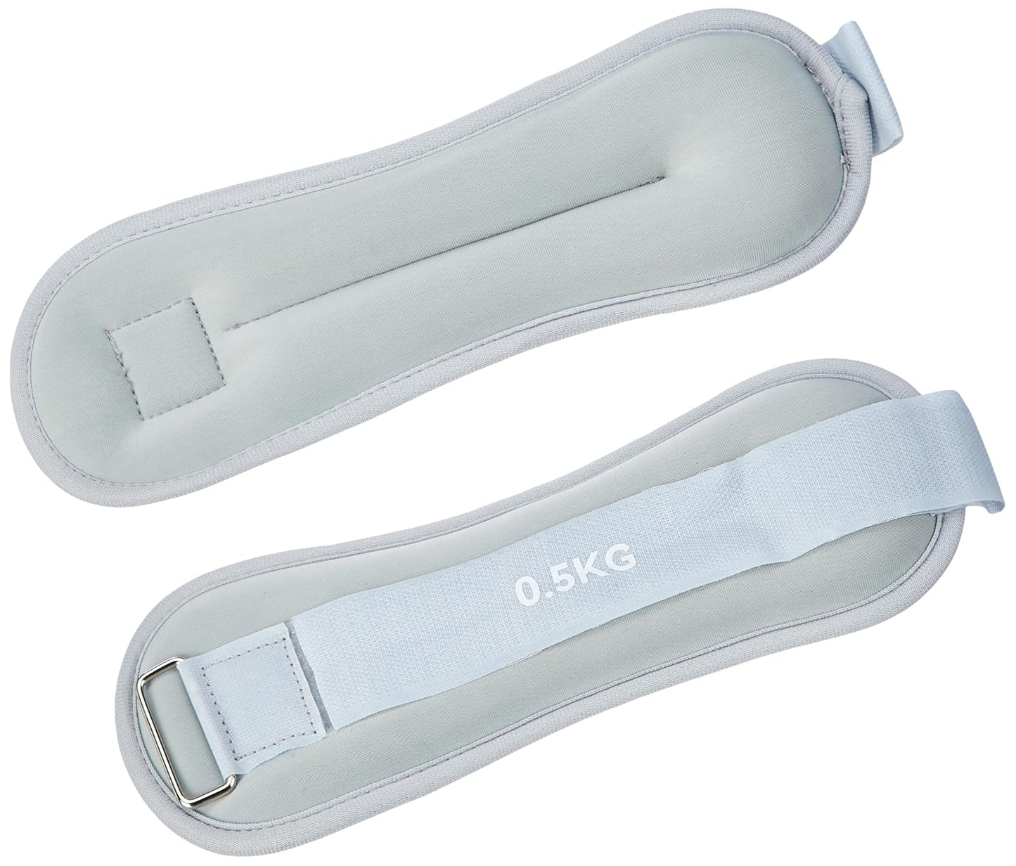 Btag Solid Neoprene Ankle & Wrist Weights| Adjustable Strap | Unisex Leg & Arm Weight Cuffs for Gym, Workout & Training.