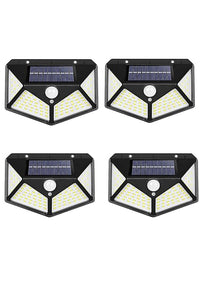 Btag Solar Motion Sensor Sun-Powered LED Wall Light | 1W Wireless Waterproof LED Outdoor Lamp with 120 Degrees Angle Lighting