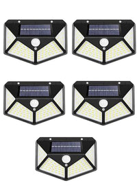 Btag Solar Motion Sensor Sun-Powered LED Wall Light | 1W Wireless Waterproof LED Outdoor Lamp with 120 Degrees Angle Lighting