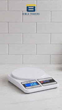 Bimla Traders Digital Kitchen Food Weighing Scale For Healthy Living, Home Baking, Cooking, Fitness & Balanced Diet.