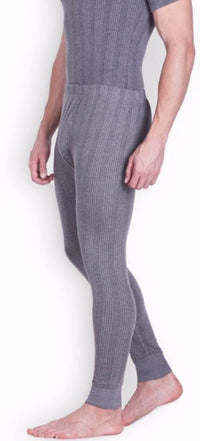 Lux Inferno Men's Thermal Bottom Lower Warmer | Cotton Rich Skinny Fit Mid Rise | Thermal Underwear Inner for Men