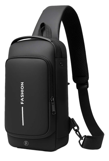 Btag Anti-Theft Sling Bag for Men & Women |Waterproof Crossbody Chest Bag with Lock| Lightweight Shoulder Daypack |for Travel, Work, and Daily Use