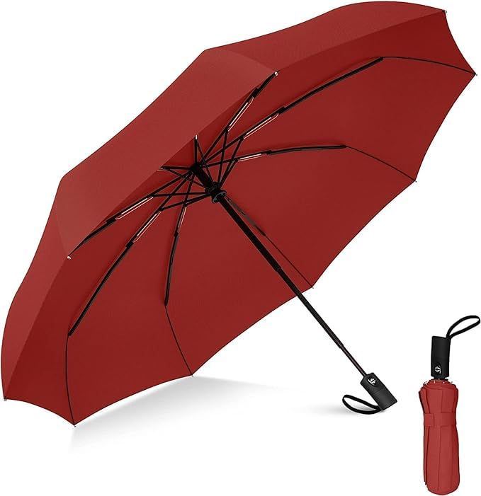 Btag Umbrella Automatic Open Travel Umbrella with Wind Vent