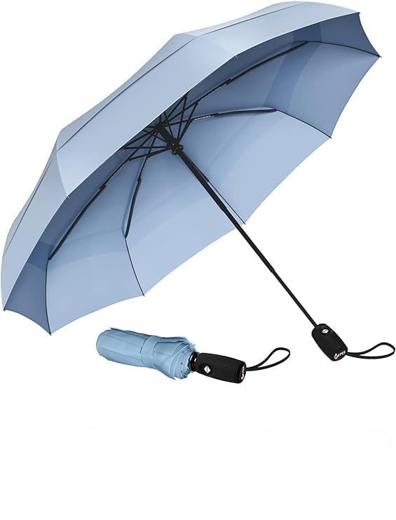 Btag Umbrella Automatic Open Travel Umbrella with Wind Vent