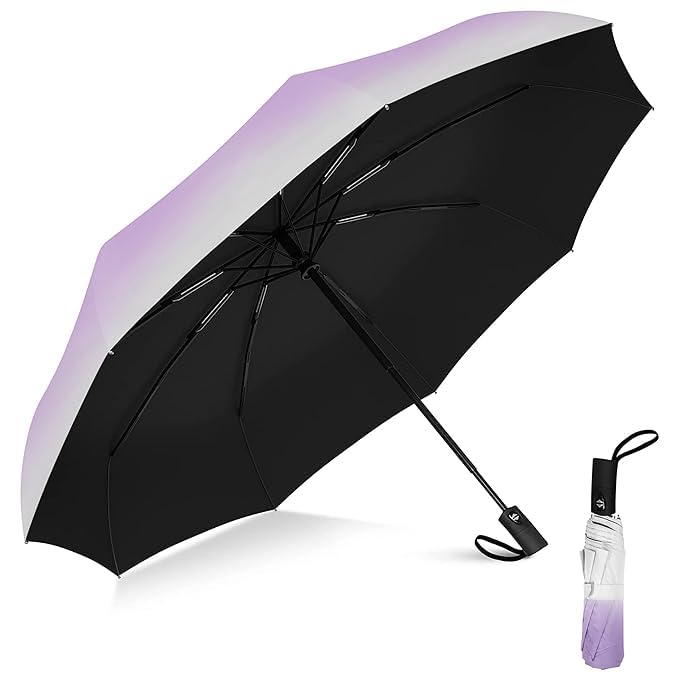 Btag Umbrella Automatic Open Travel Umbrella with Wind Vent