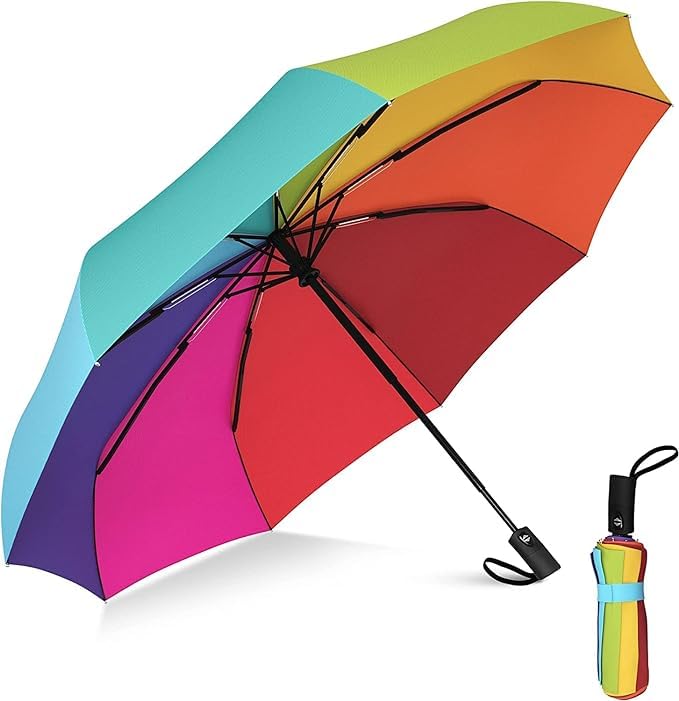 Btag Umbrella Automatic Open Travel Umbrella with Wind Vent